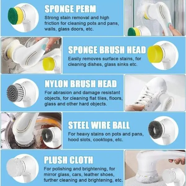 Handheld Electric Cleaning Brush